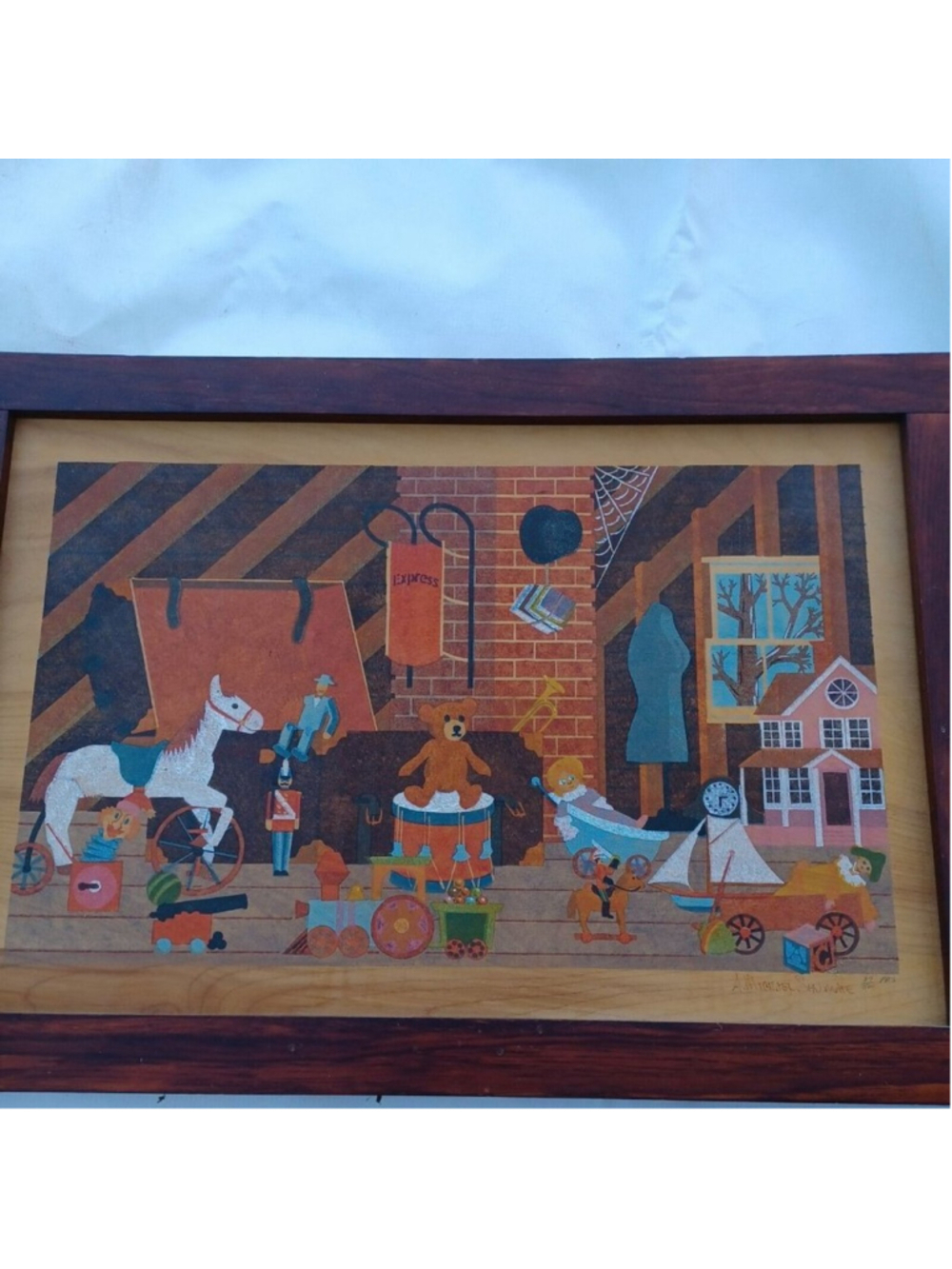 A.‎ Michael Shumate - Signed, Numbered Folk Art Stencil Print